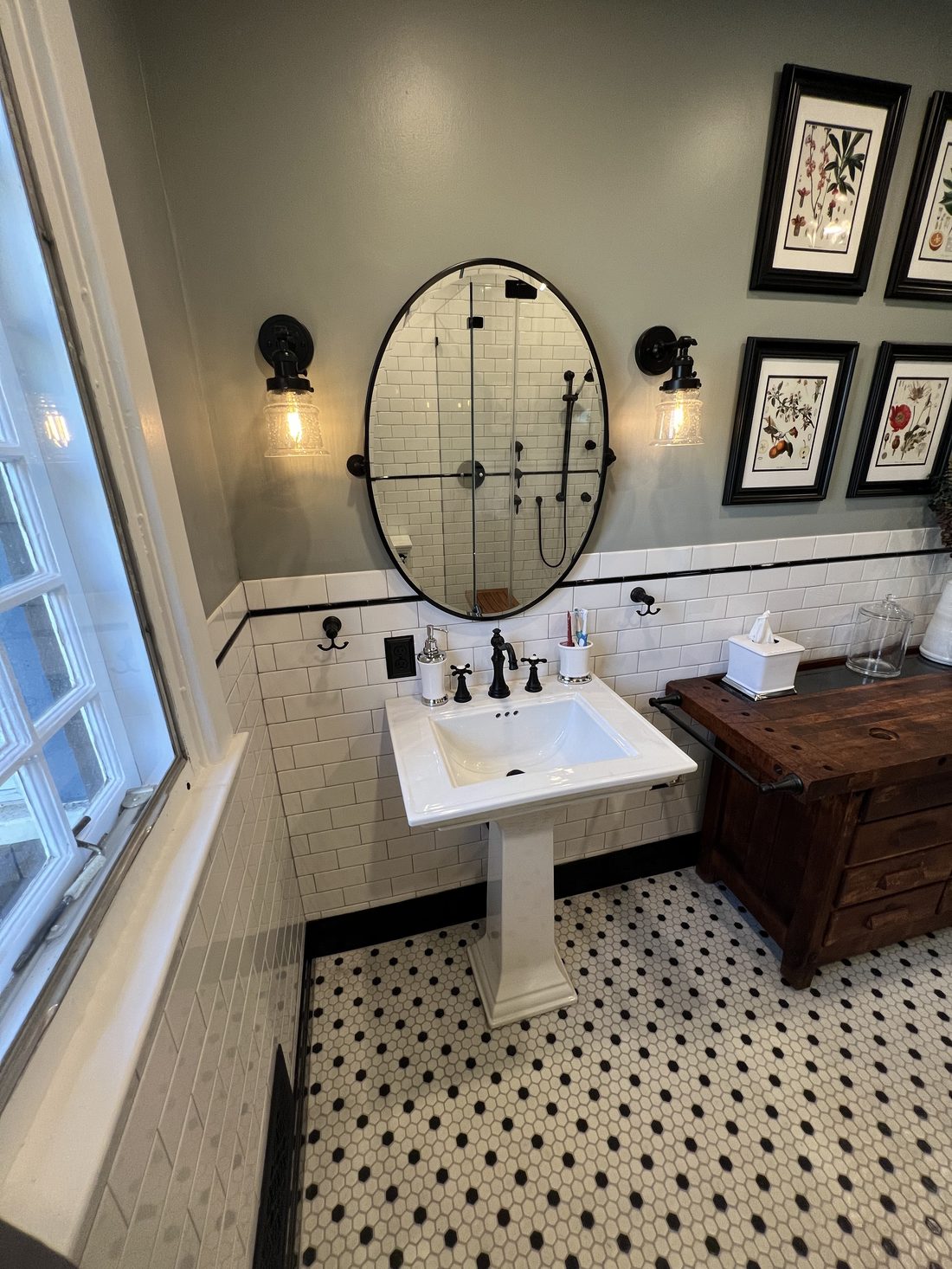 Spa bathroom remodel with soaking tub and tile shower